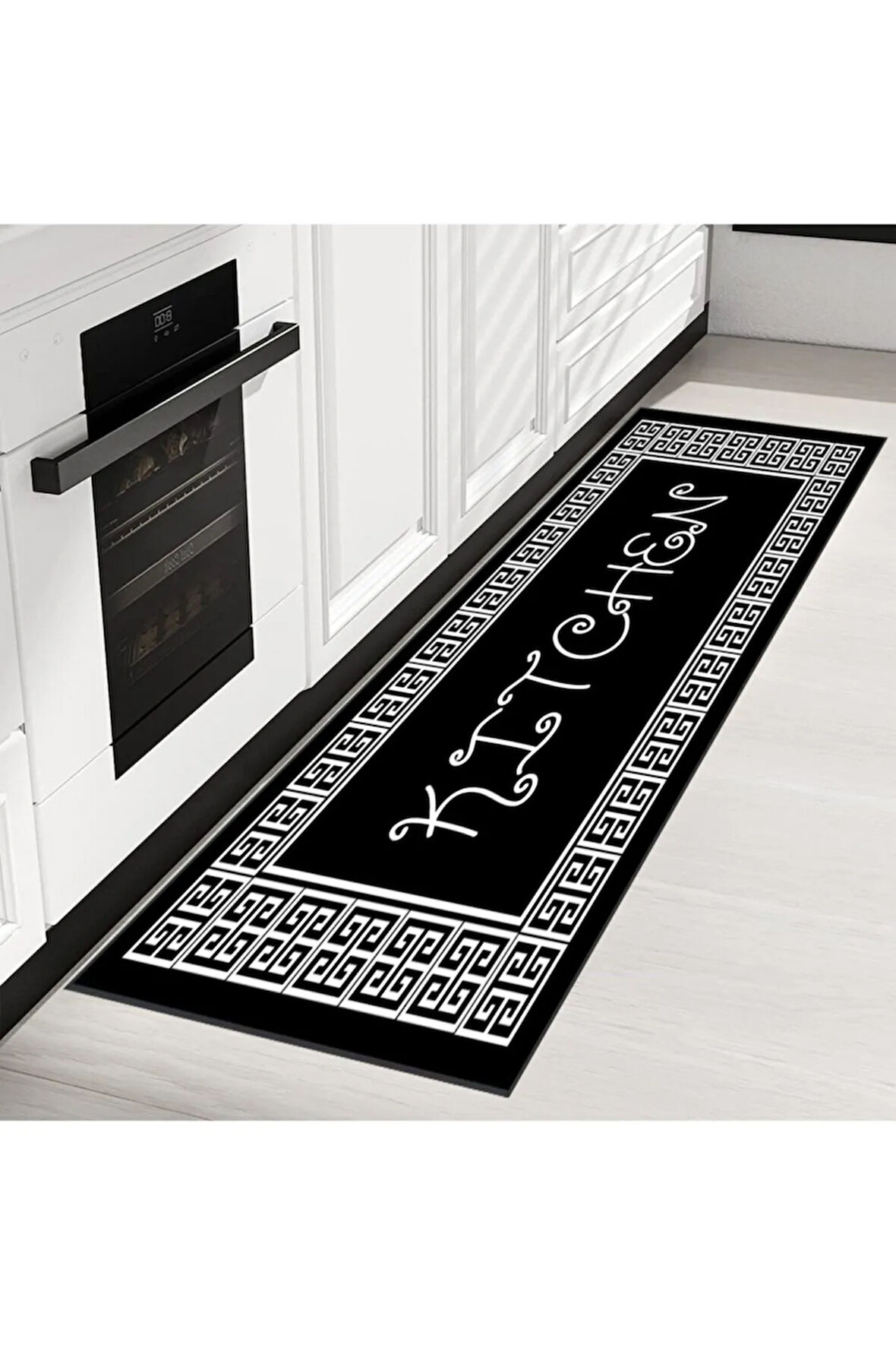 Dijital Baskı Yıkanabilir Kaymaz Taban Mutfak Halısı Ve Yolluk RVG2018