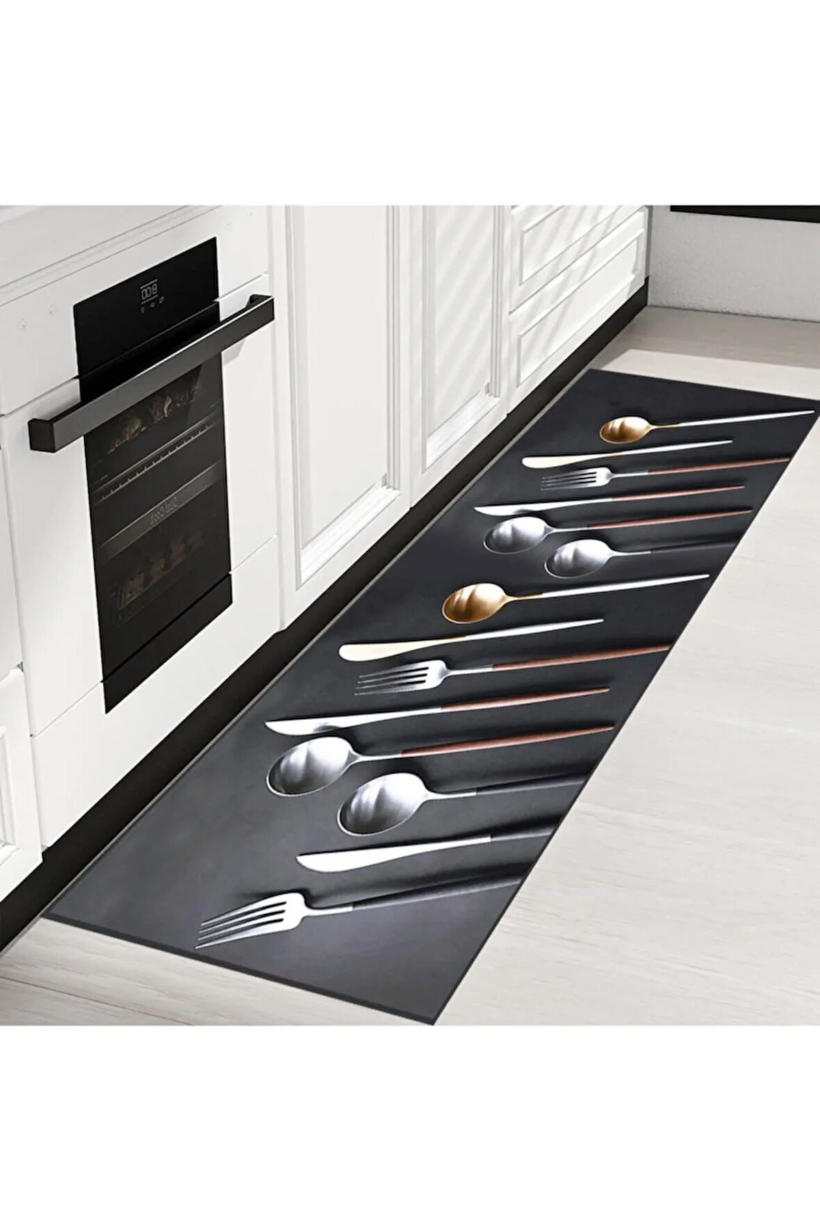 Dijital Baskı Yıkanabilir Kaymaz Taban Mutfak Halısı Ve Yolluk RVG2024