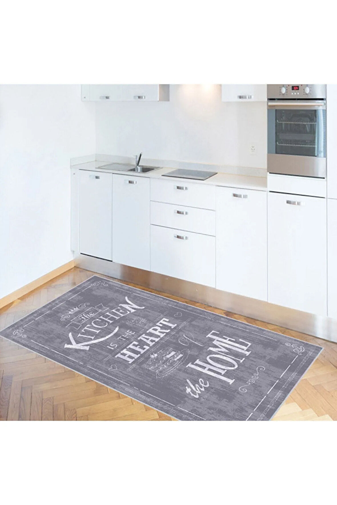 Dijital Baskı Yıkanabilir Kaymaz Taban Mutfak Halısı Ve Yolluk RVG2055-SD522