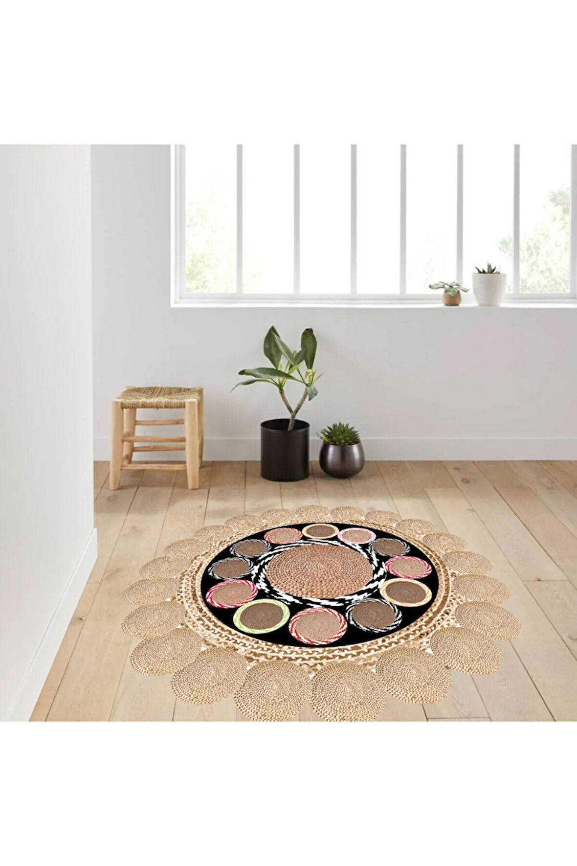 Dijital Baskı Yıkanabilir Kaymaz Taban Salon Halısı Ve Yolluk RVG7013