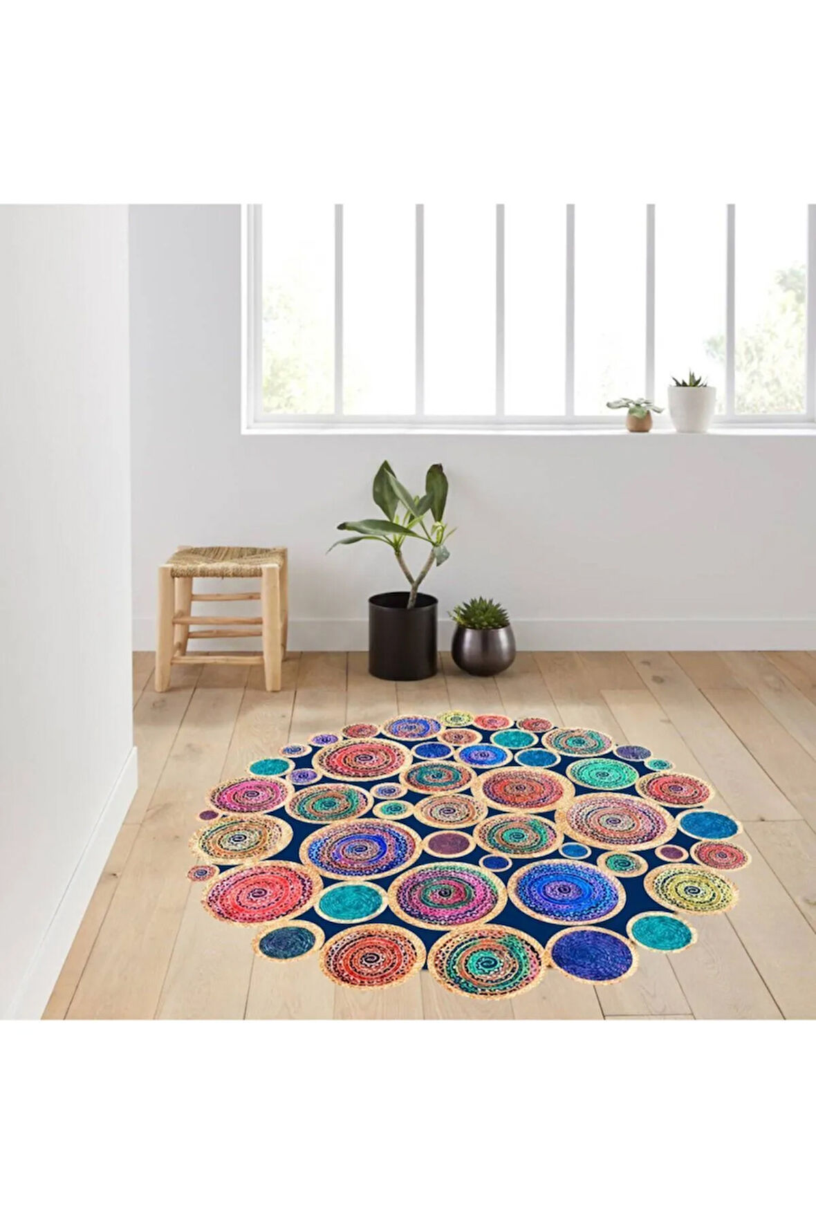 Dijital Baskı Yıkanabilir Kaymaz Taban Salon Halısı Ve Yolluk RVG7015