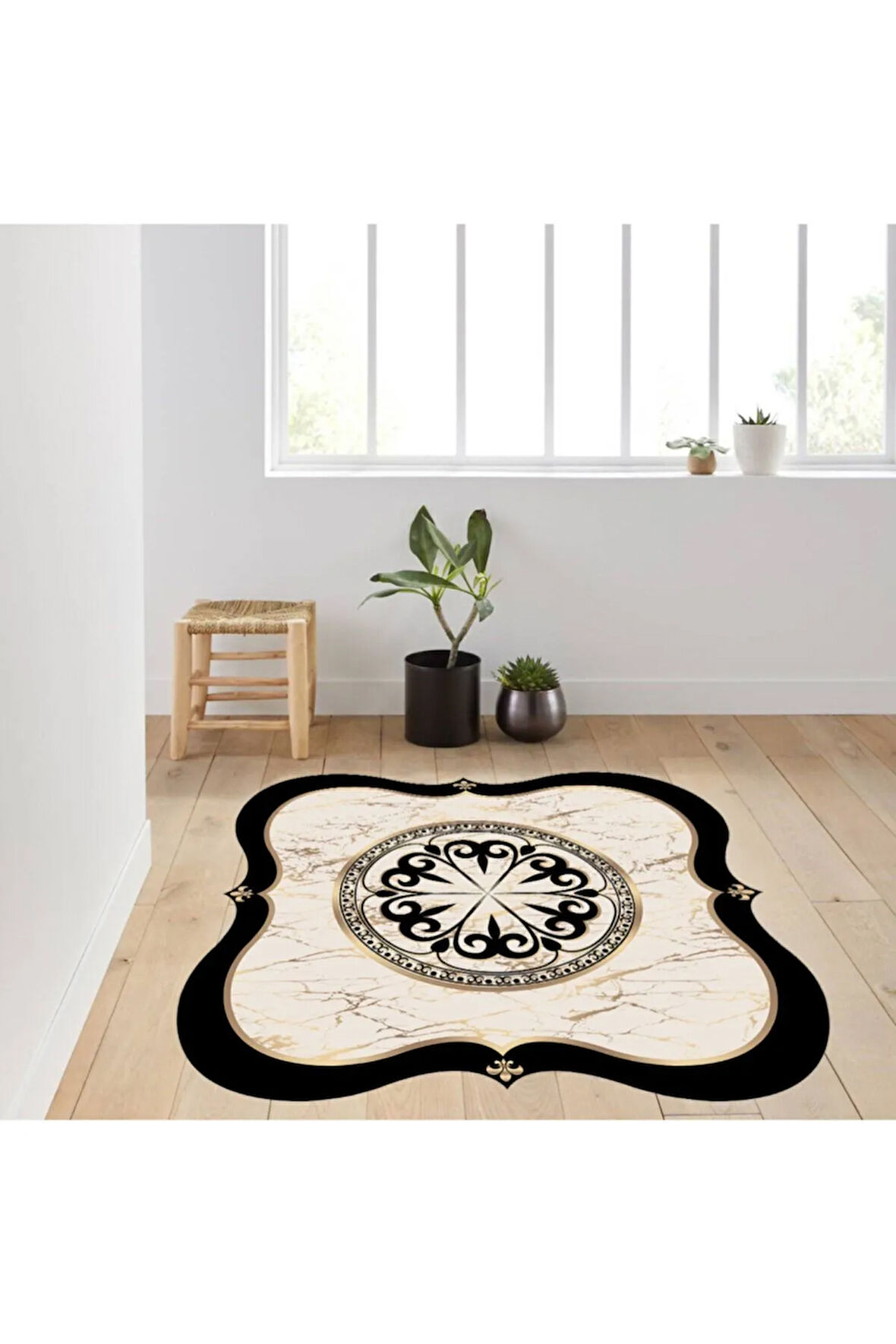 Dijital Baskı Yıkanabilir Kaymaz Taban Salon Halısı Ve Yolluk RVG7026