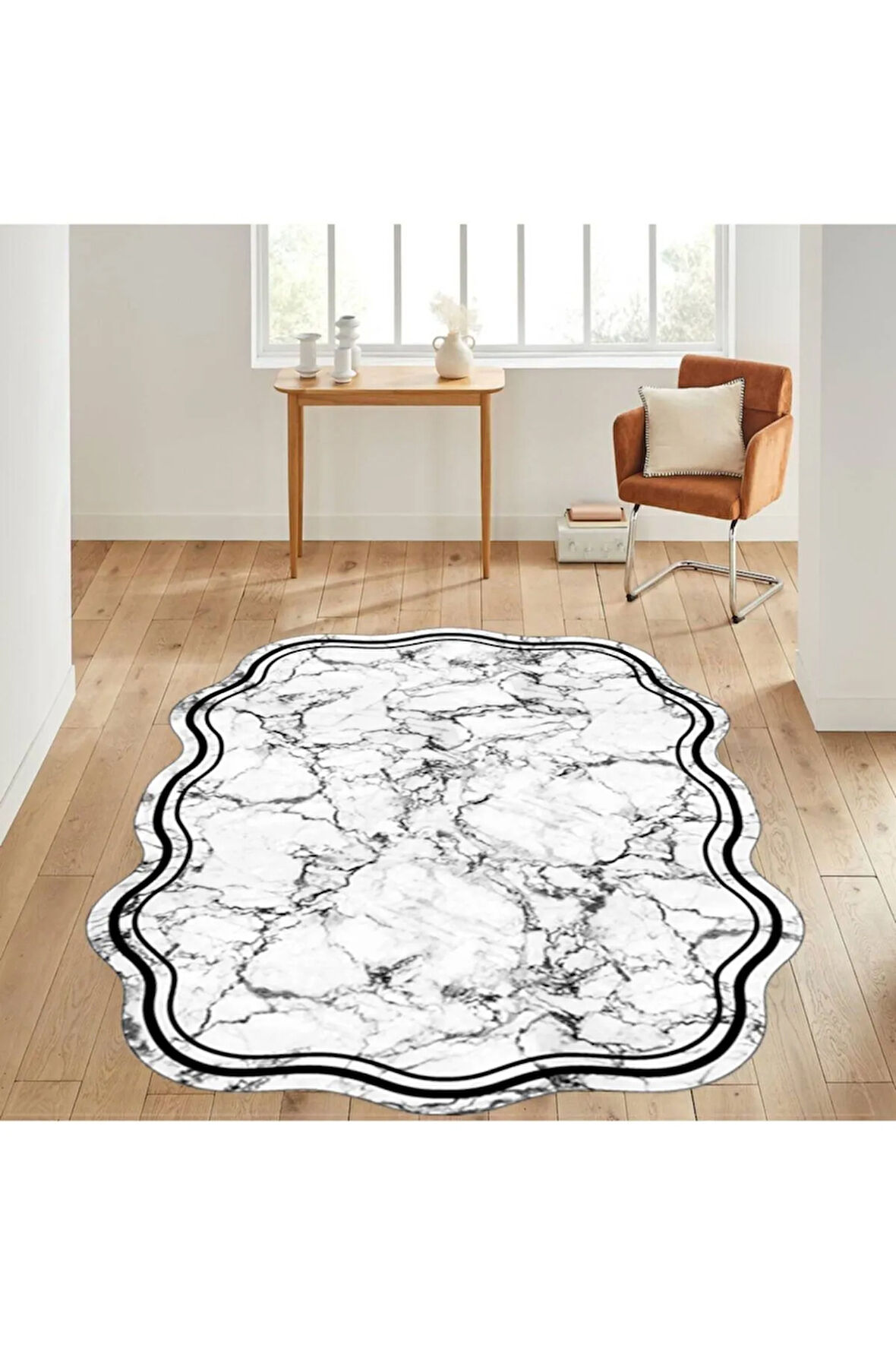 Dijital Baskı Yıkanabilir Kaymaz Taban Salon Halısı Ve Yolluk RVG7037-HT794