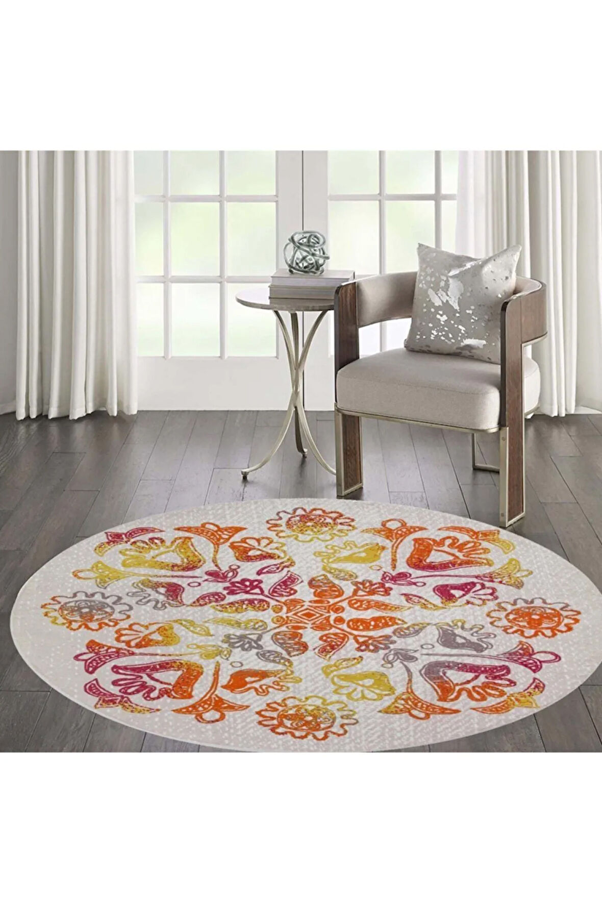 Dijital Baskı Yıkanabilir Kaymaz Taban Salon Halısı Ve Yolluk RVG7047