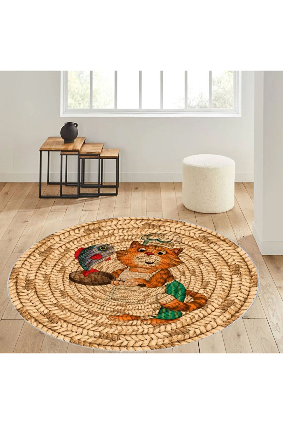 Dijital Baskı Yıkanabilir Kaymaz Taban Salon Halısı Ve Yolluk RVG7060-SD333