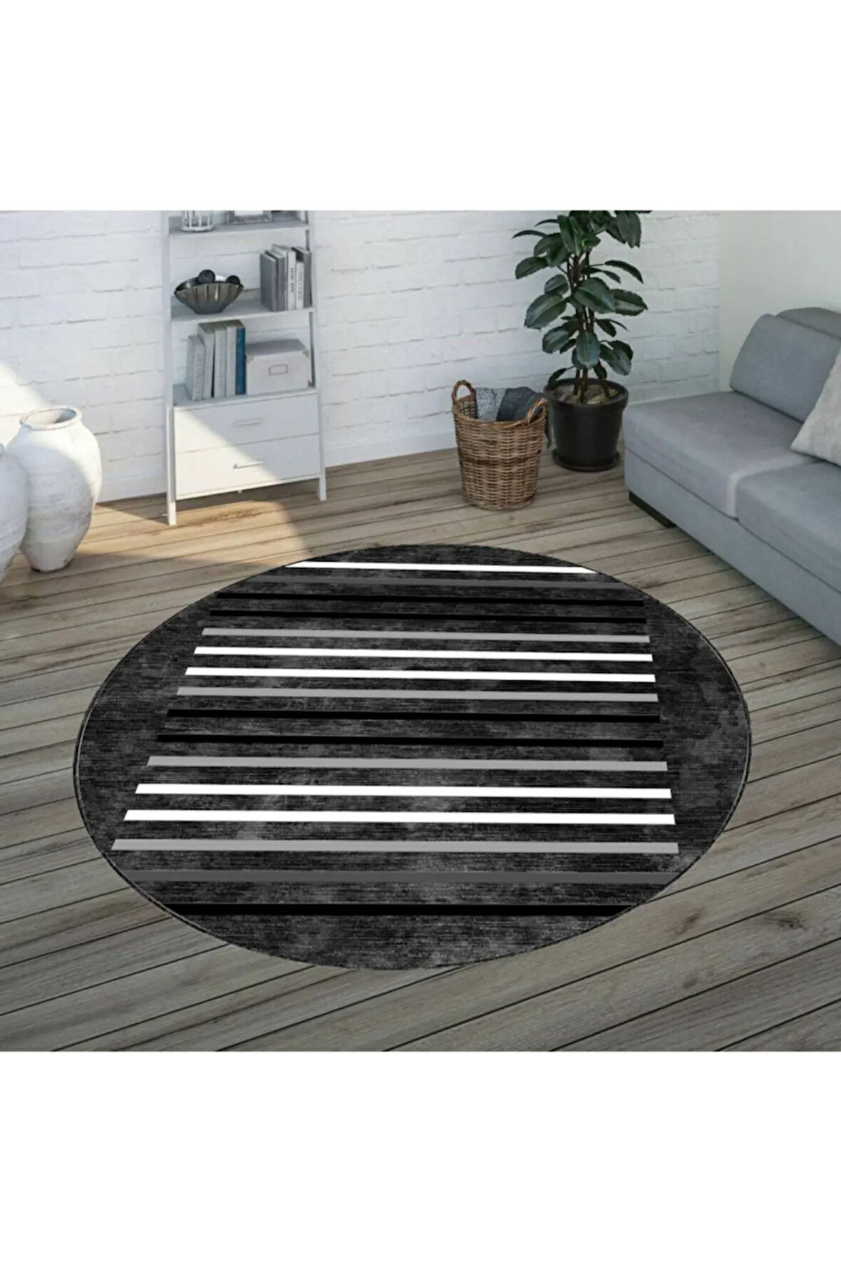 Dijital Baskı Yıkanabilir Kaymaz Taban Salon Halısı Ve Yolluk RVG7086