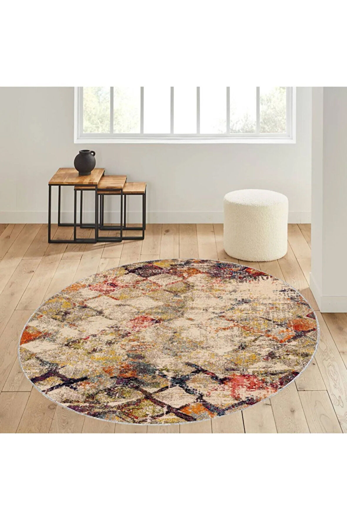 Dijital Baskı Yıkanabilir Kaymaz Taban Salon Halısı Ve Yolluk RVG7106