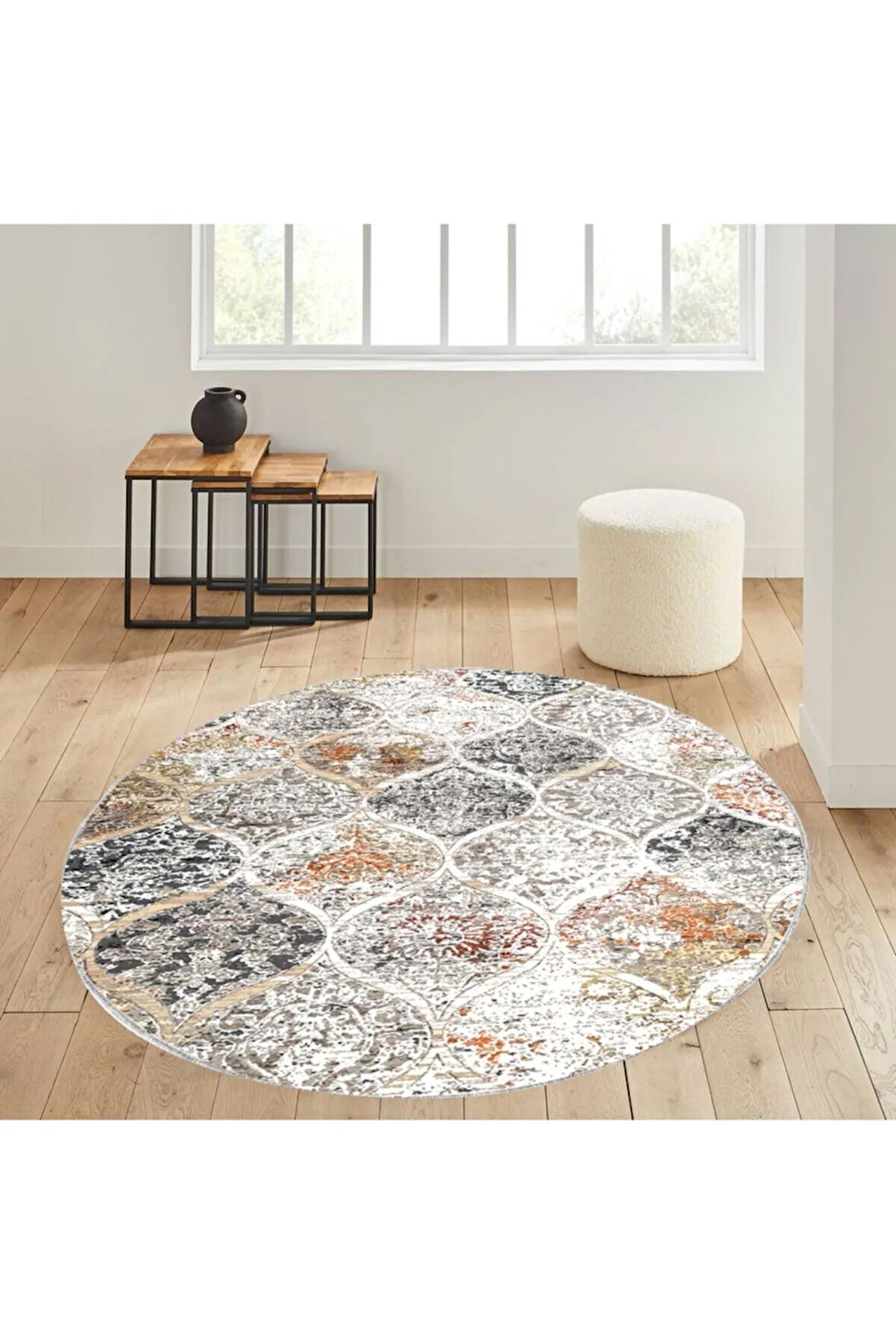 Dijital Baskı Yıkanabilir Kaymaz Taban Salon Halısı Ve Yolluk RVG7109