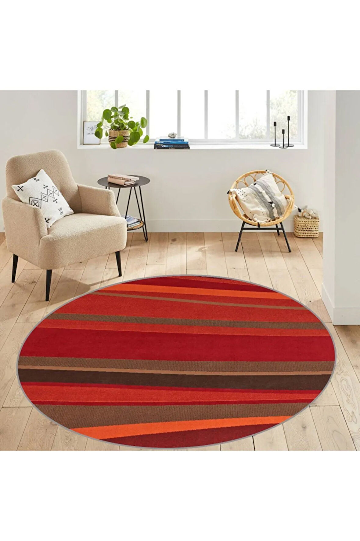 Dijital Baskı Yıkanabilir Kaymaz Taban Salon Halısı Ve Yolluk RVG7110