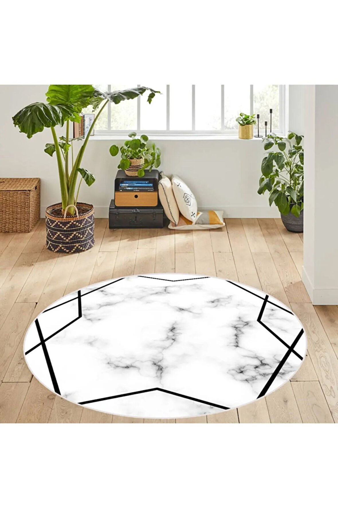 Dijital Baskı Yıkanabilir Kaymaz Taban Salon Halısı Ve Yolluk RVG7116