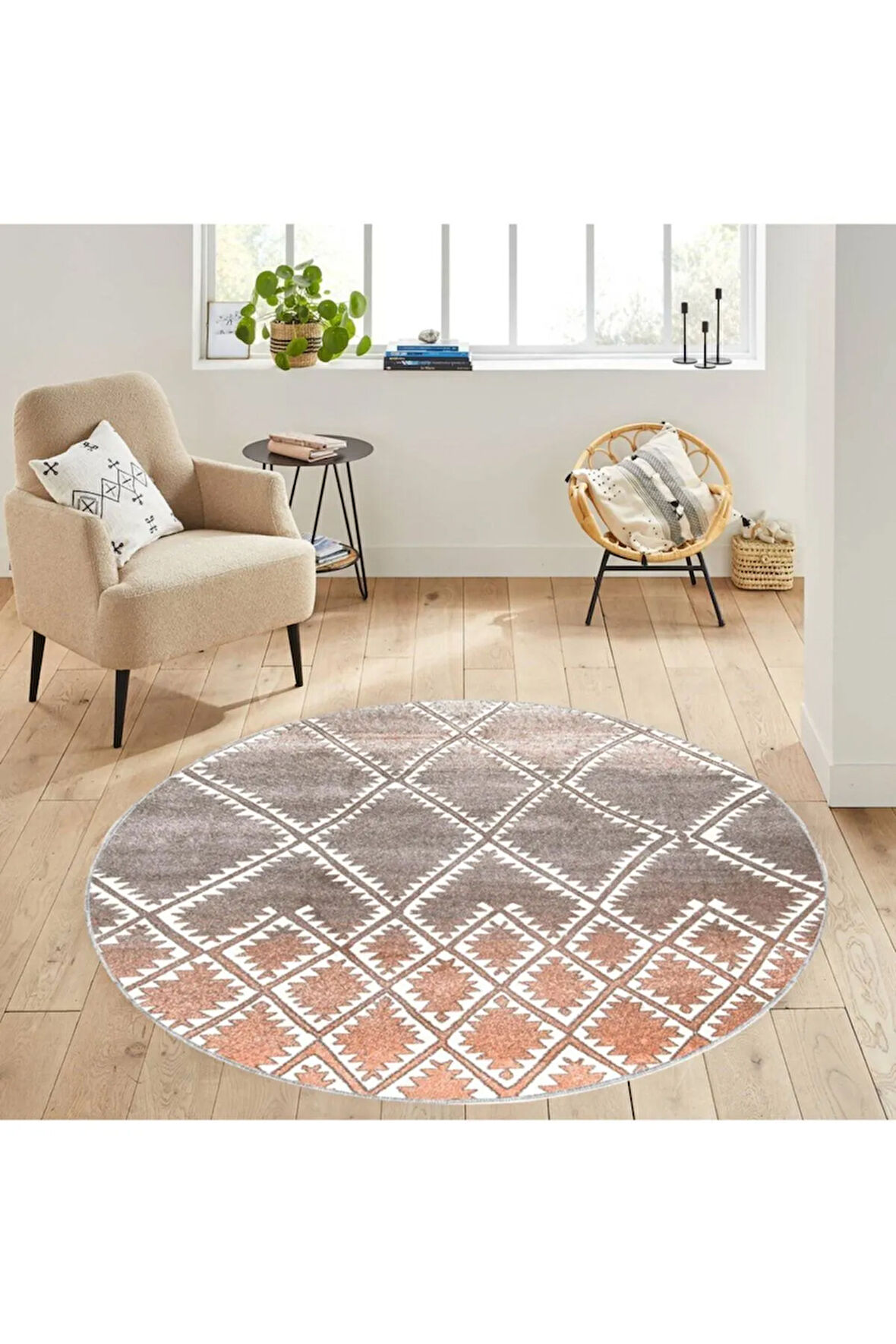 Dijital Baskı Yıkanabilir Kaymaz Taban Salon Halısı Ve Yolluk RVG7121