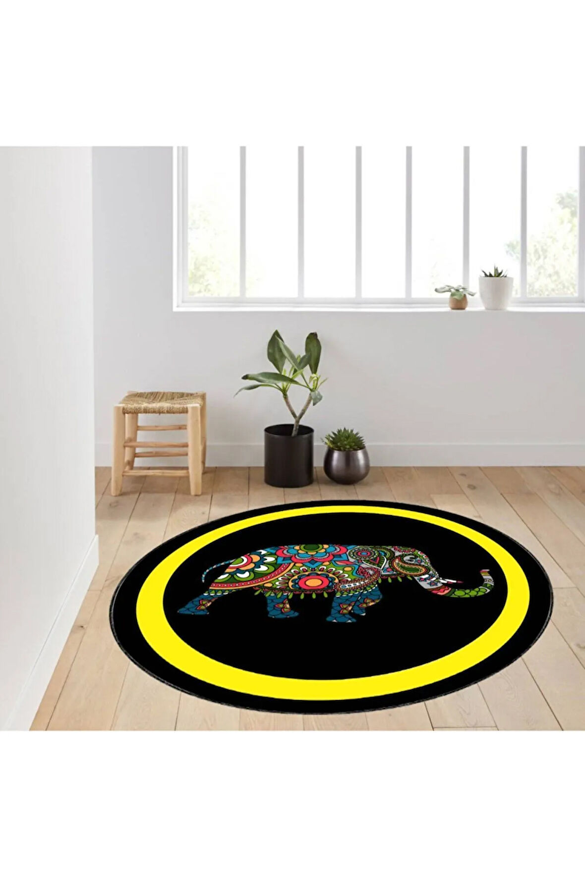 Dijital Baskı Yıkanabilir Kaymaz Taban Salon Halısı Ve Yolluk RVG7127