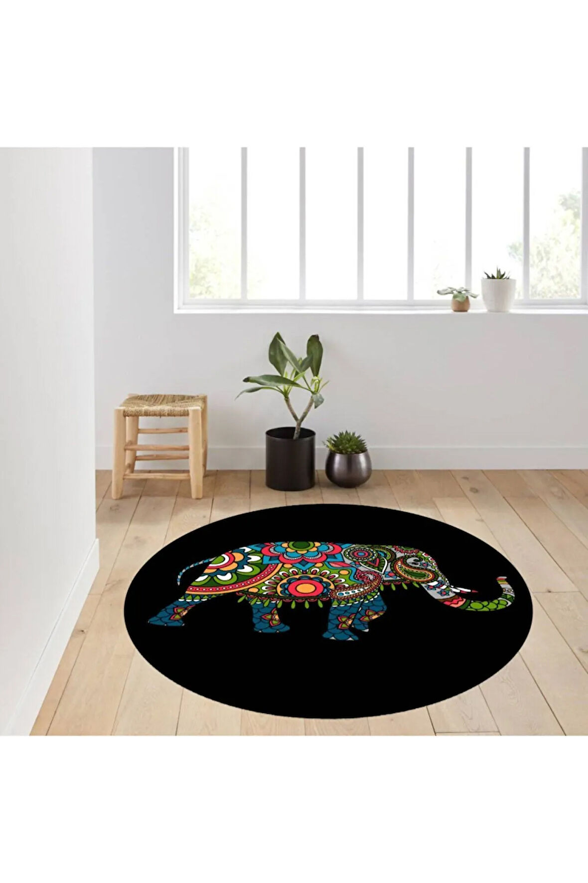 Dijital Baskı Yıkanabilir Kaymaz Taban Salon Halısı Ve Yolluk RVG7129