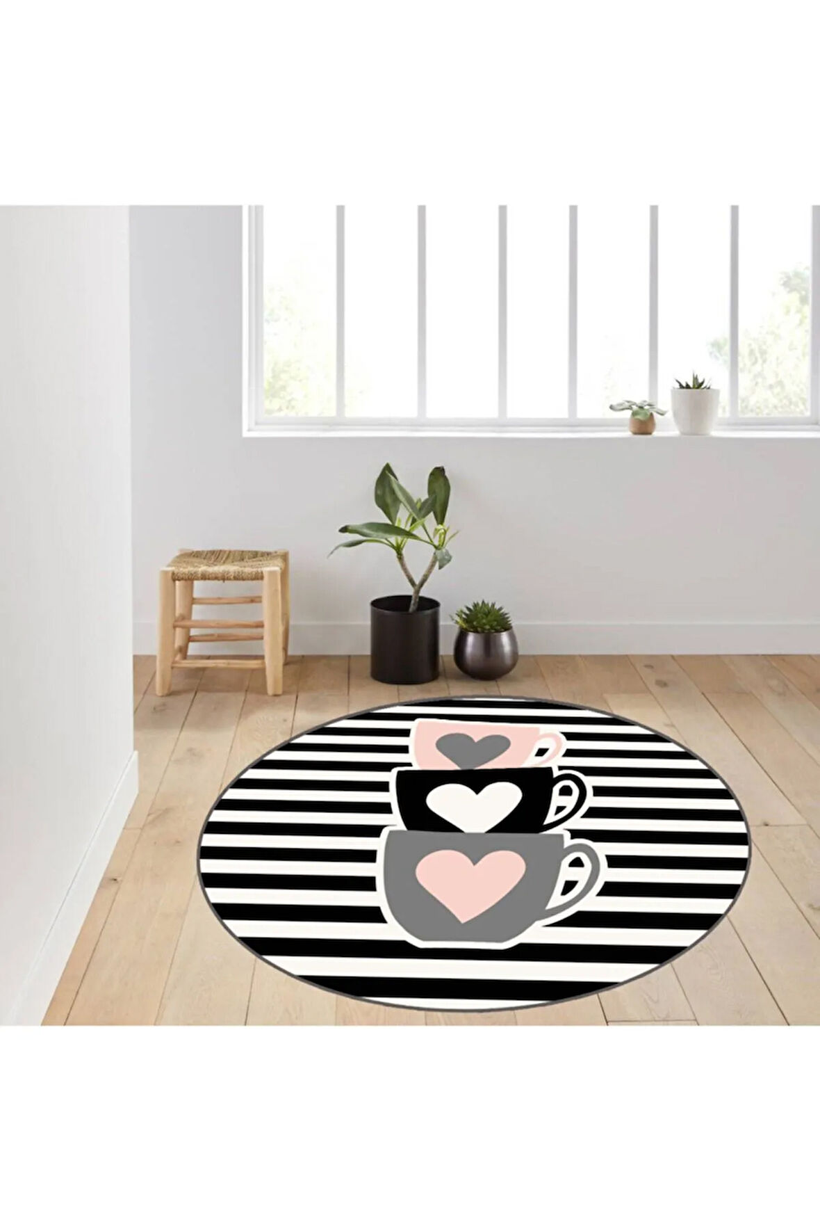 Dijital Baskı Yıkanabilir Kaymaz Taban Salon Halısı Ve Yolluk RVG7130