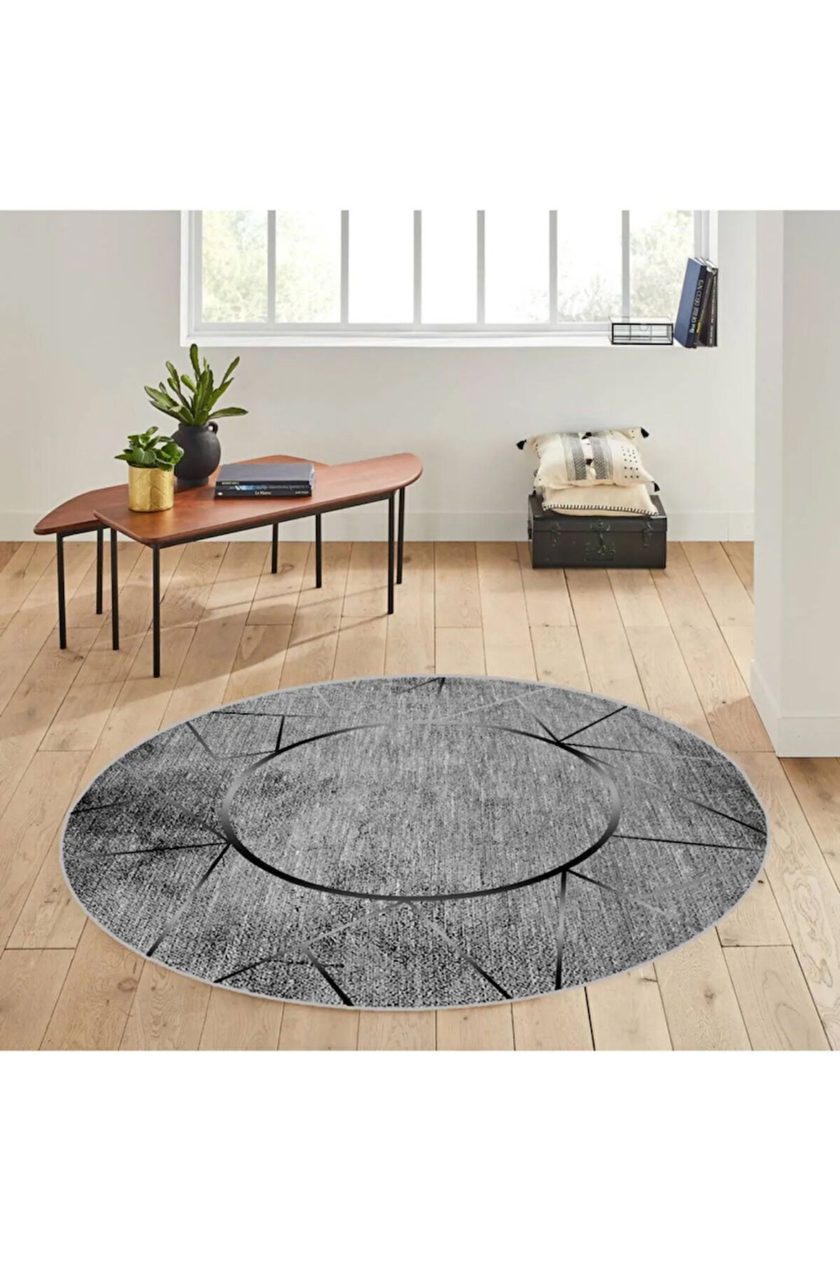 Dijital Baskı Yıkanabilir Kaymaz Taban Salon Halısı Ve Yolluk RVG7137