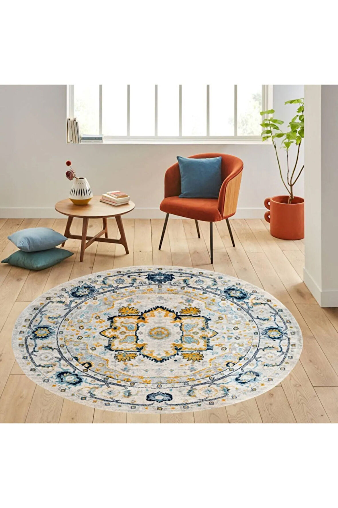 Dijital Baskı Yıkanabilir Kaymaz Taban Salon Halısı Ve Yolluk RVG7150