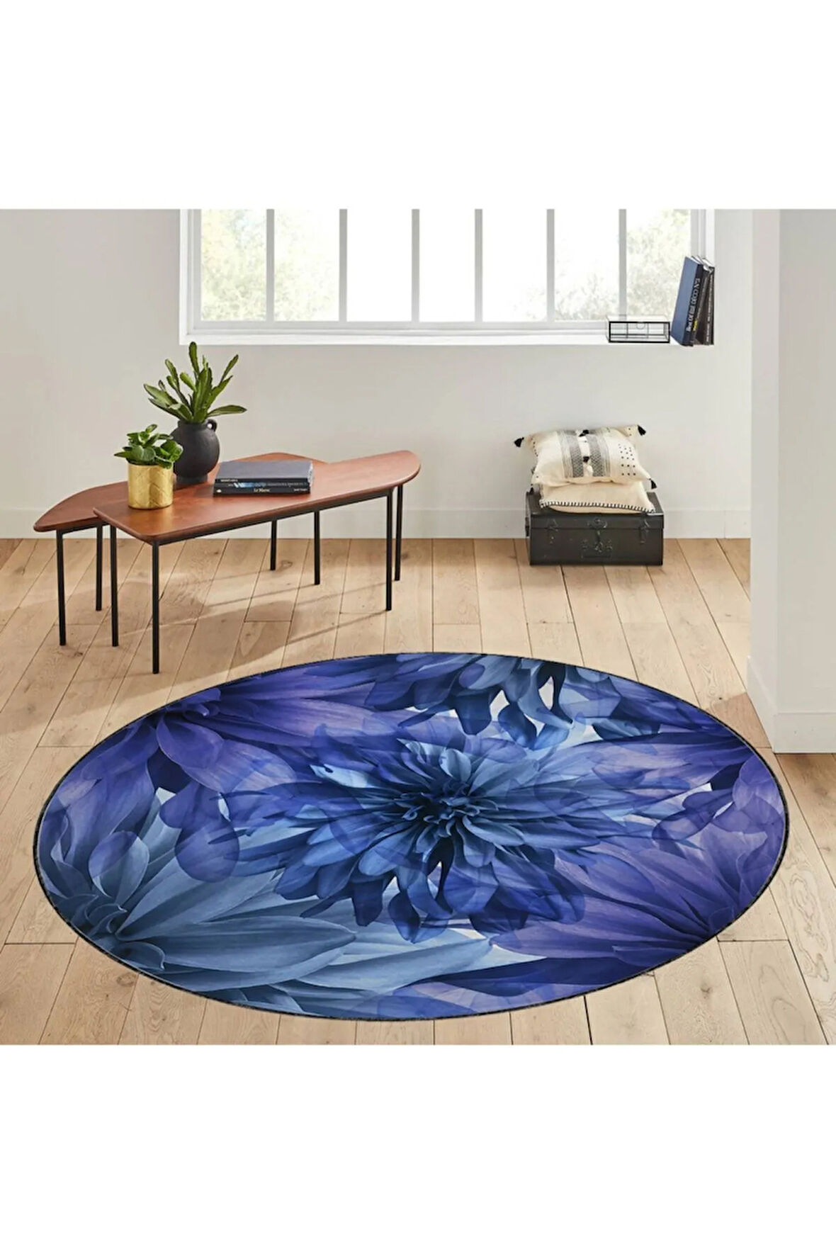 Dijital Baskı Yıkanabilir Kaymaz Taban Salon Halısı Ve Yolluk RVG7164