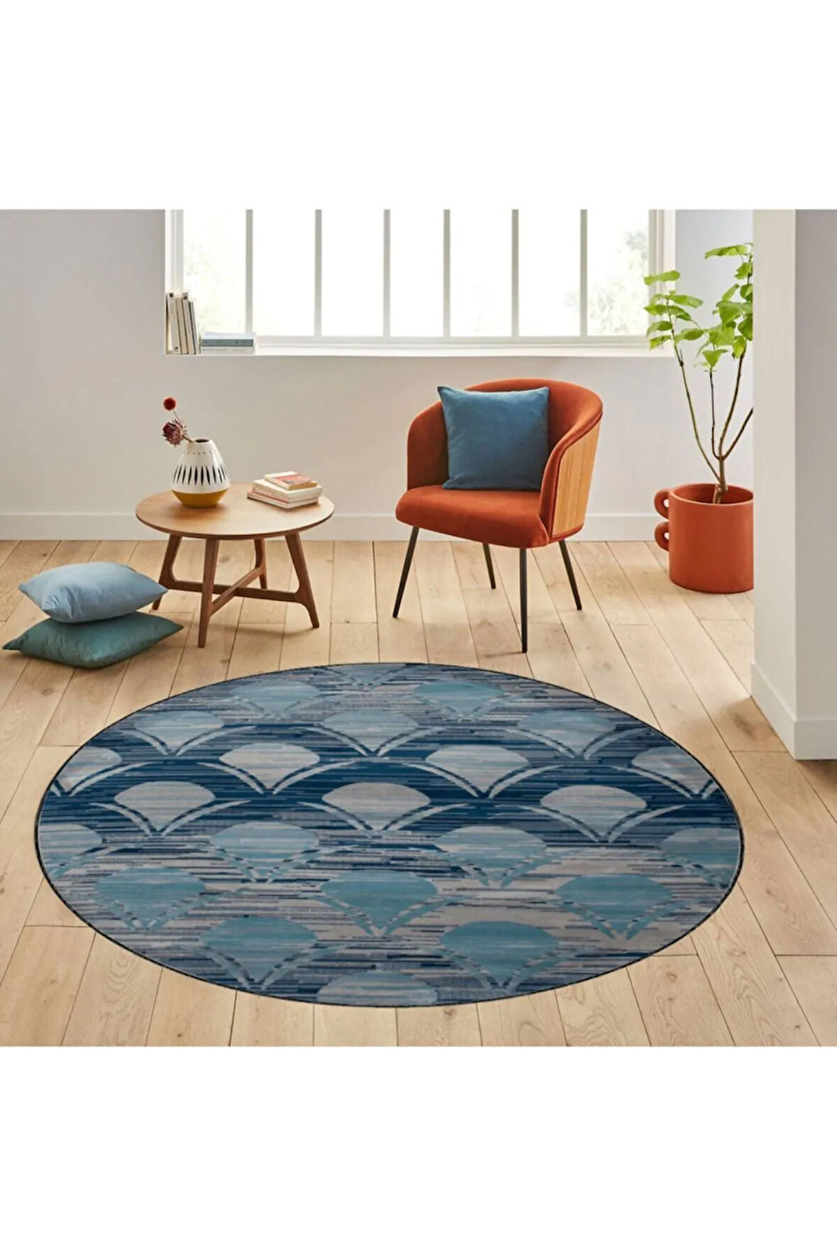 Dijital Baskı Yıkanabilir Kaymaz Taban Salon Halısı Ve Yolluk RVG7172