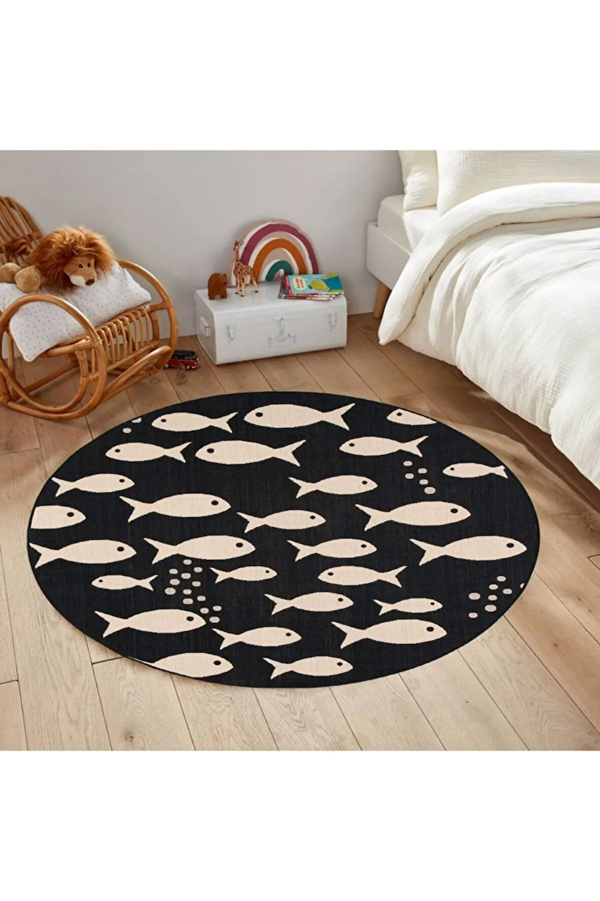 Dijital Baskı Yıkanabilir Kaymaz Taban Salon Halısı Ve Yolluk RVG7175