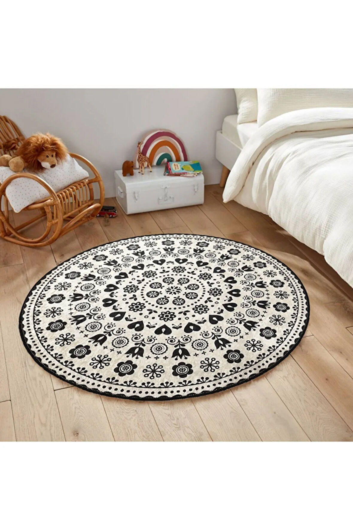 Dijital Baskı Yıkanabilir Kaymaz Taban Salon Halısı Ve Yolluk RVG7176