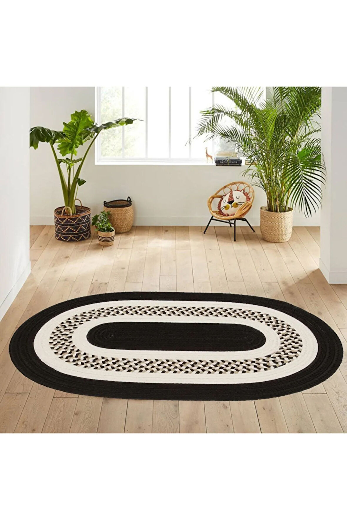 Dijital Baskı Yıkanabilir Kaymaz Taban Salon Halısı Ve Yolluk RVG7179