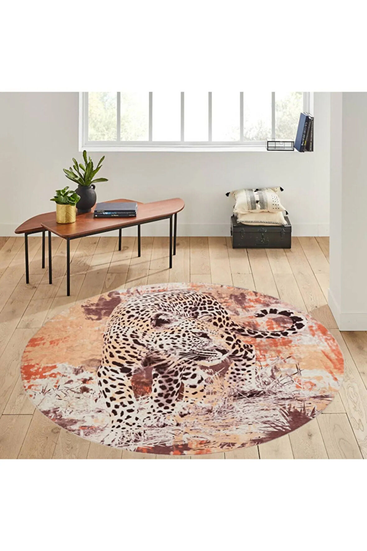 Dijital Baskı Yıkanabilir Kaymaz Taban Salon Halısı Ve Yolluk RVG7183