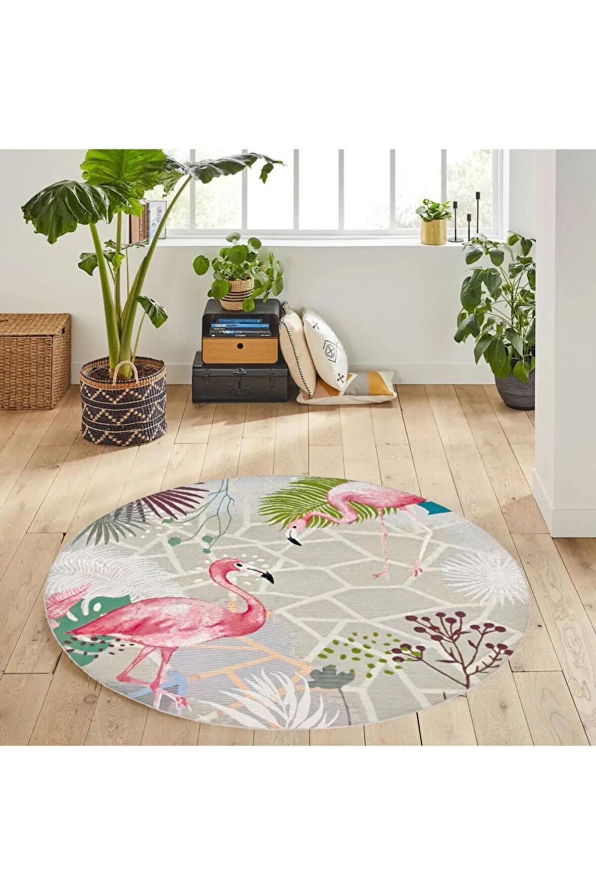 Dijital Baskı Yıkanabilir Kaymaz Taban Salon Halısı Ve Yolluk RVG7185