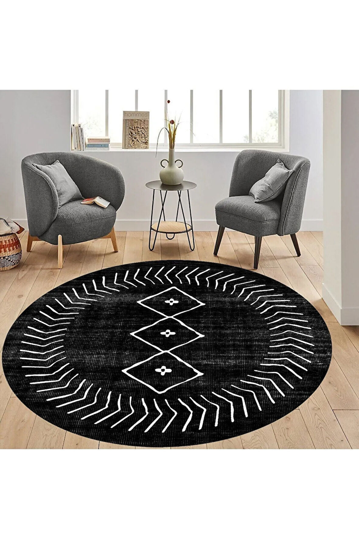 Dijital Baskı Yıkanabilir Kaymaz Taban Salon Halısı Ve Yolluk RVG7305-HT572