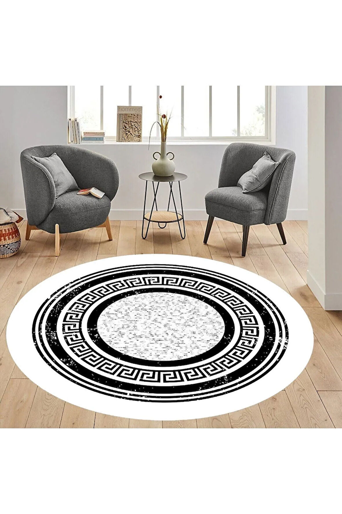 Dijital Baskı Yıkanabilir Kaymaz Taban Salon Halısı Ve Yolluk RVG7307-HT1533