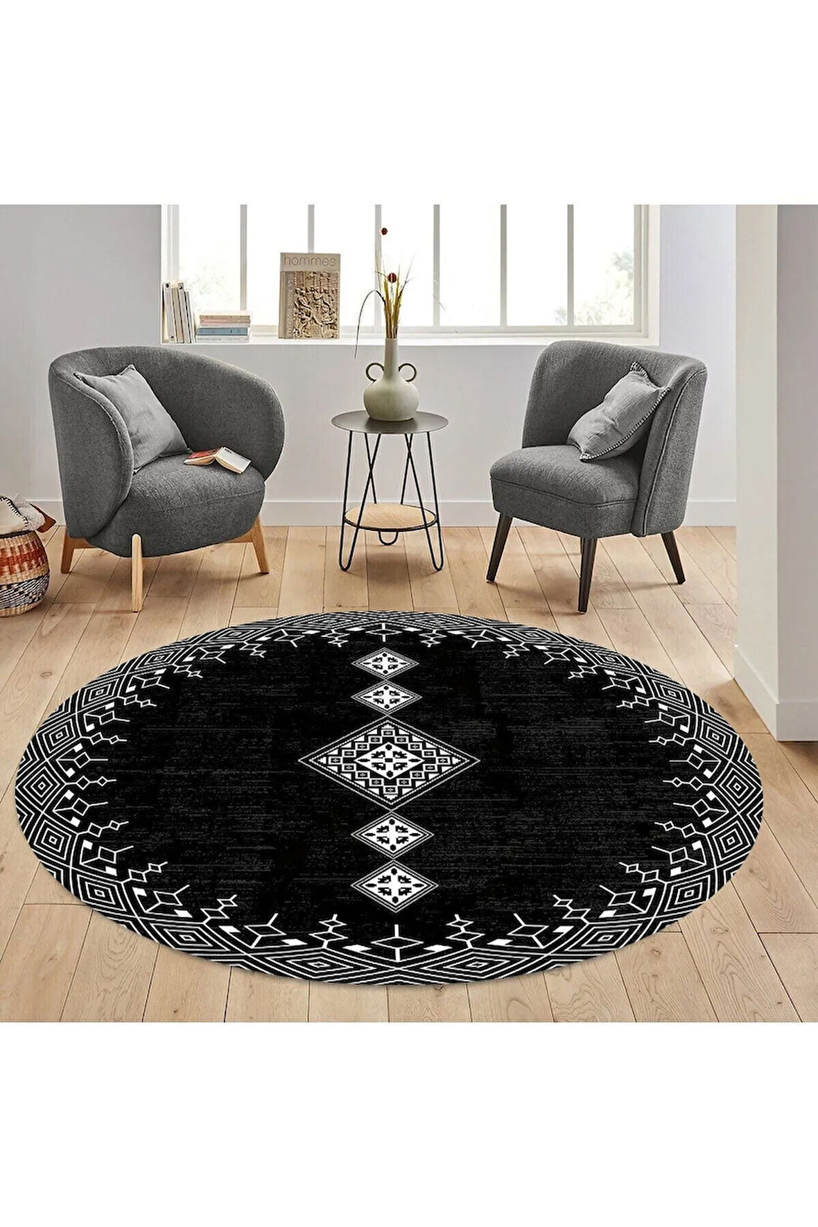 Dijital Baskı Yıkanabilir Kaymaz Taban Salon Halısı Ve Yolluk RVG7312-SD1108