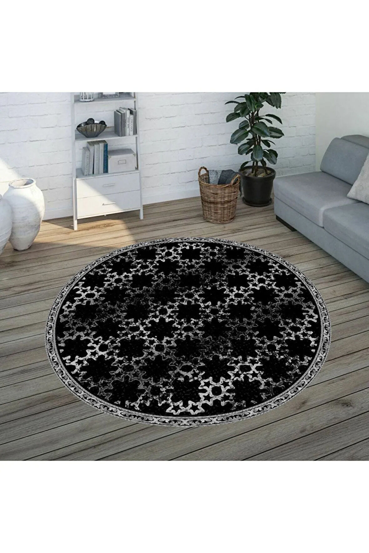 Dijital Baskı Yıkanabilir Kaymaz Taban Salon Halısı Ve Yolluk RVG7313-SD1113