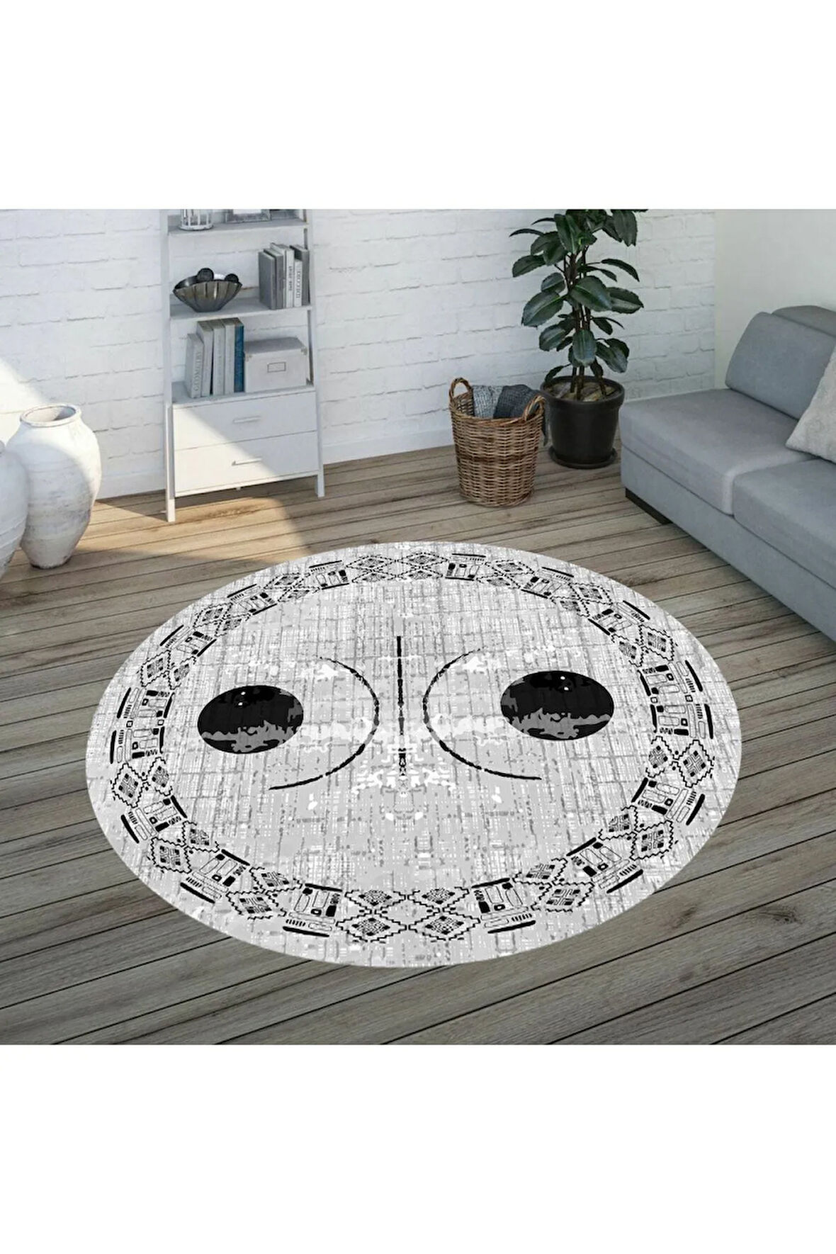 Dijital Baskı Yıkanabilir Kaymaz Taban Salon Halısı Ve Yolluk RVG7320-SD1069