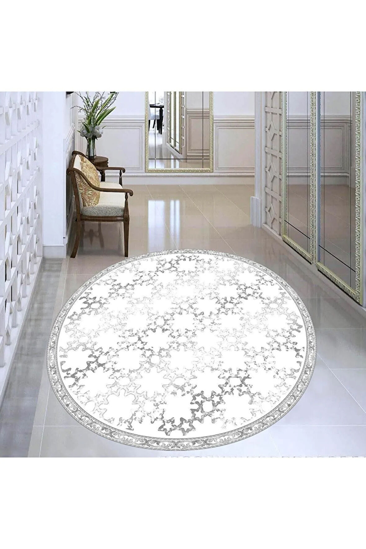 Dijital Baskı Yıkanabilir Kaymaz Taban Salon Halısı Ve Yolluk RVG7329-SD1111