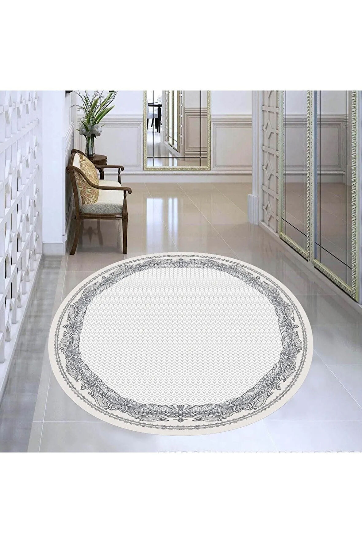 Dijital Baskı Yıkanabilir Kaymaz Taban Salon Halısı Ve Yolluk RVG7337-HY896