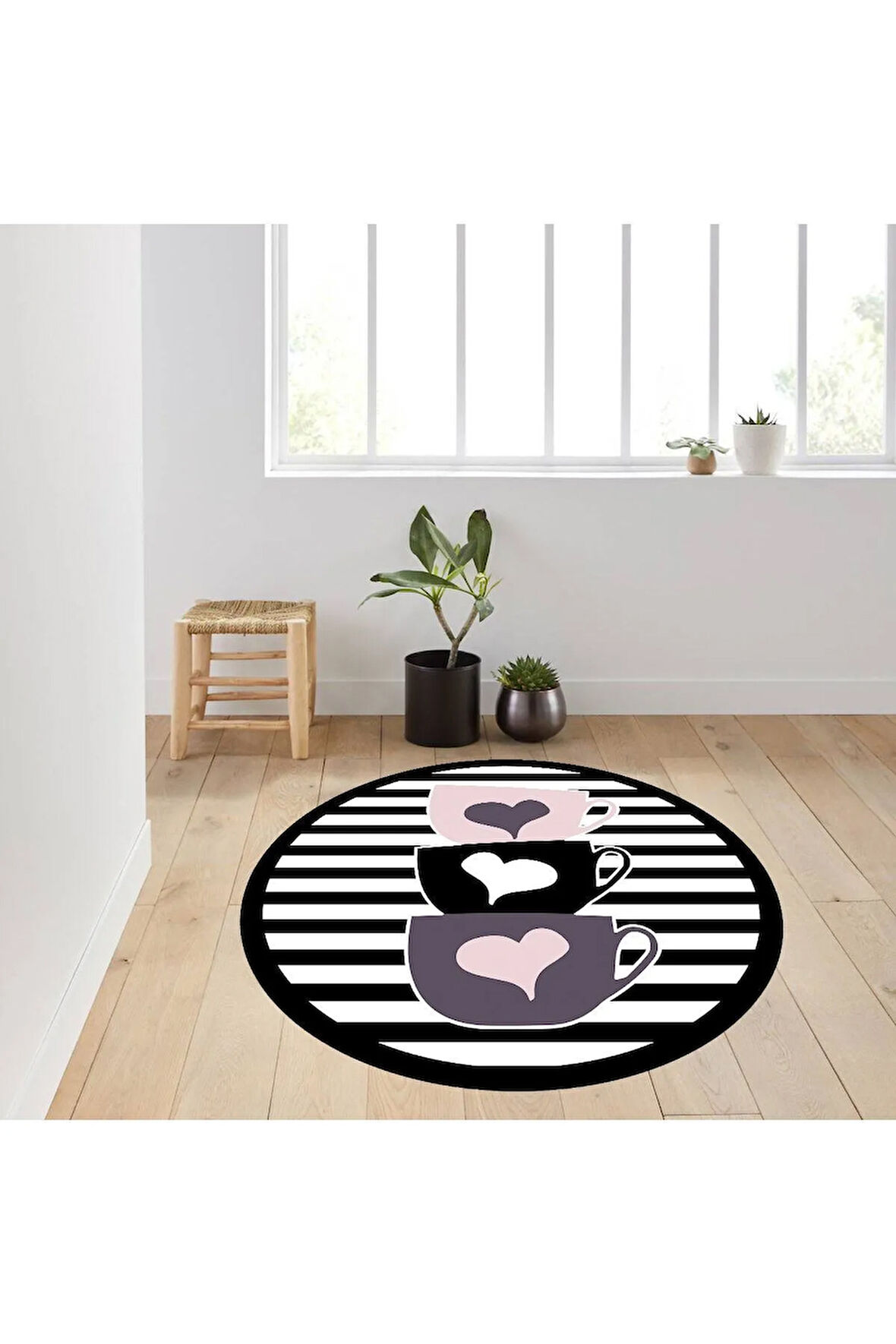 Dijital Baskı Yıkanabilir Kaymaz Taban Salon Halısı Ve Yolluk RVG7339-SD717