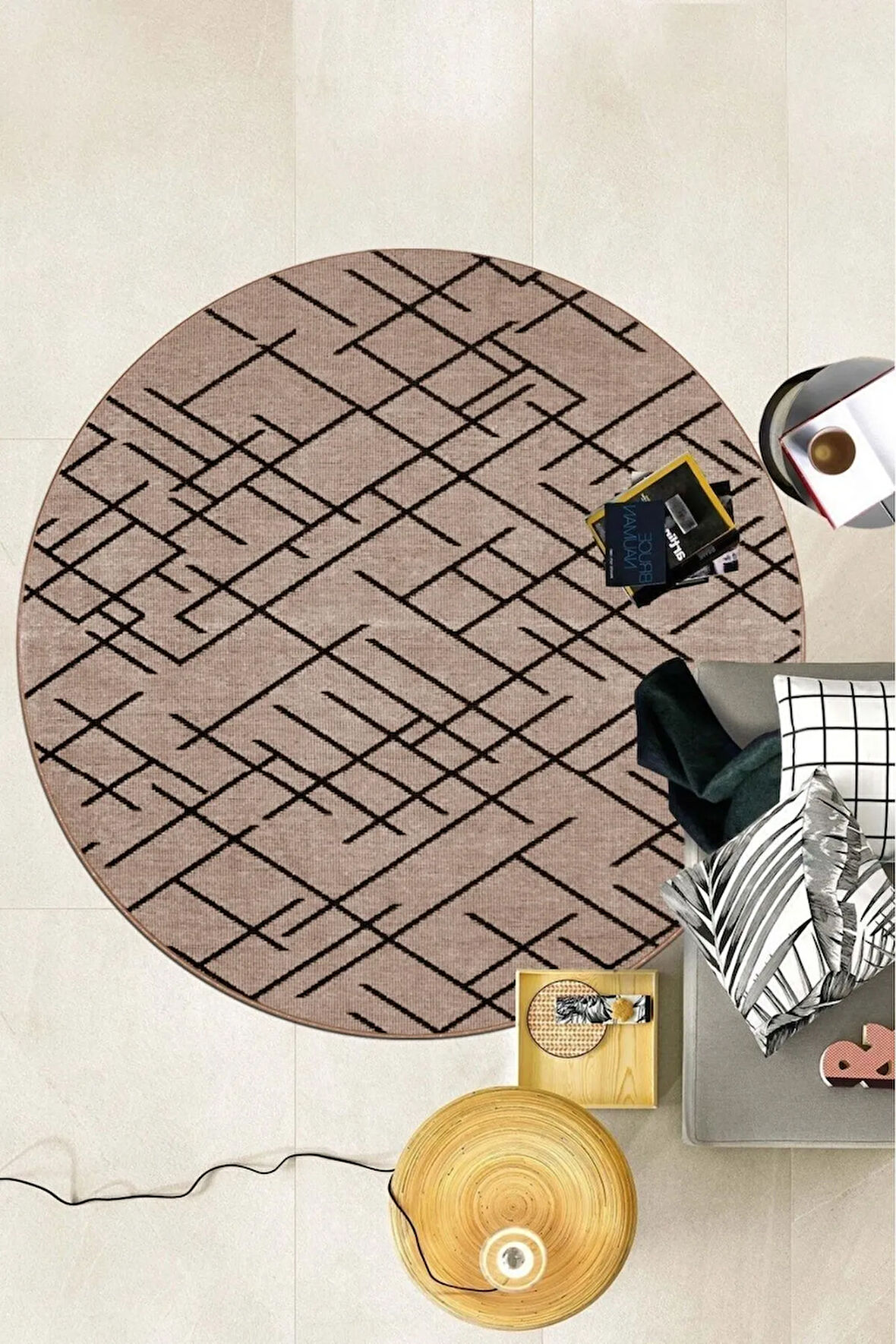 İskandinav Salon Halısı - Yolluk, Mutfak Halısı Şönil Dokuma Halı