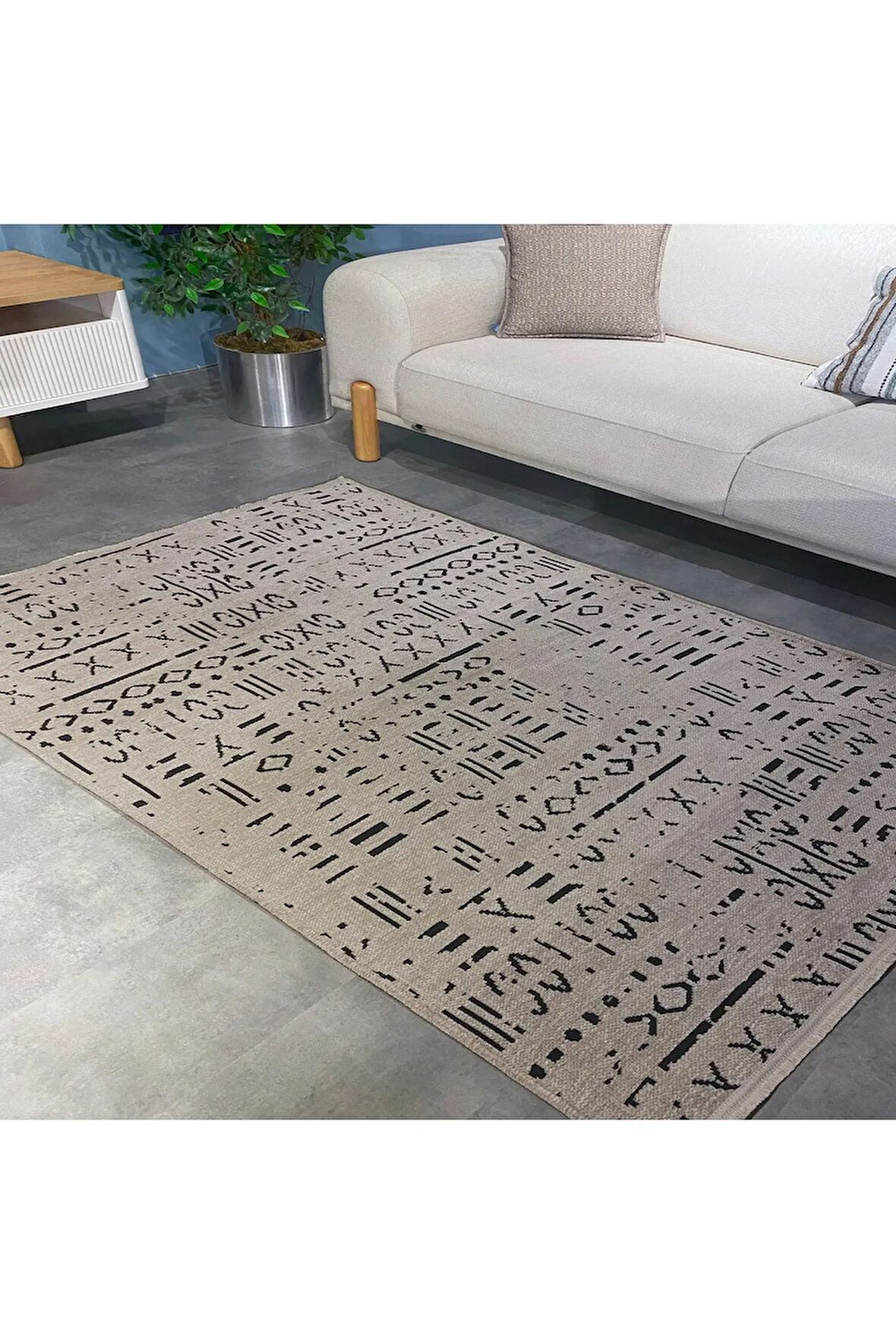 İskandinav  Halı Salon, Oturma Odası,Yatak Odası. Koridor, Mutfak Şönil Dokuma Halı