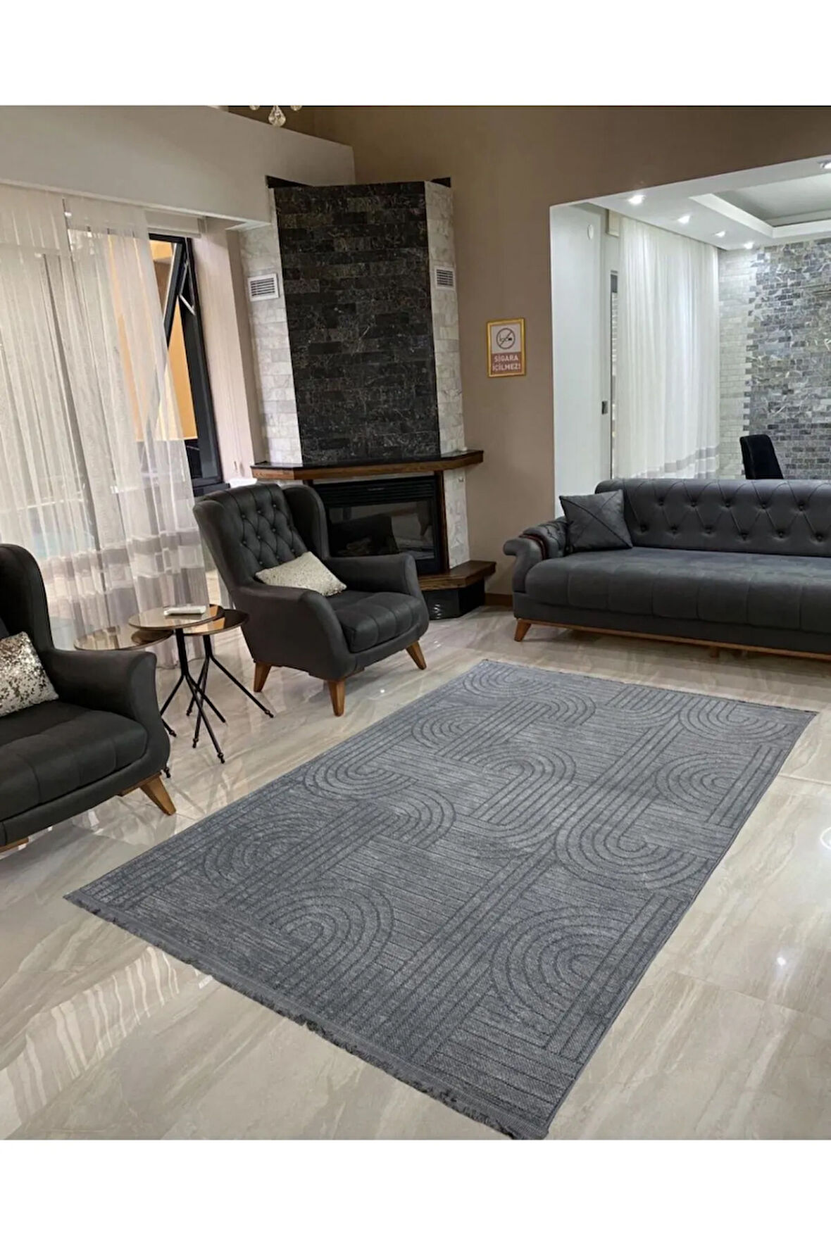 İskandinav  Halı Salon, Oturma Odası,Yatak Odası. Koridor, Mutfak Şönil Dokuma Halı