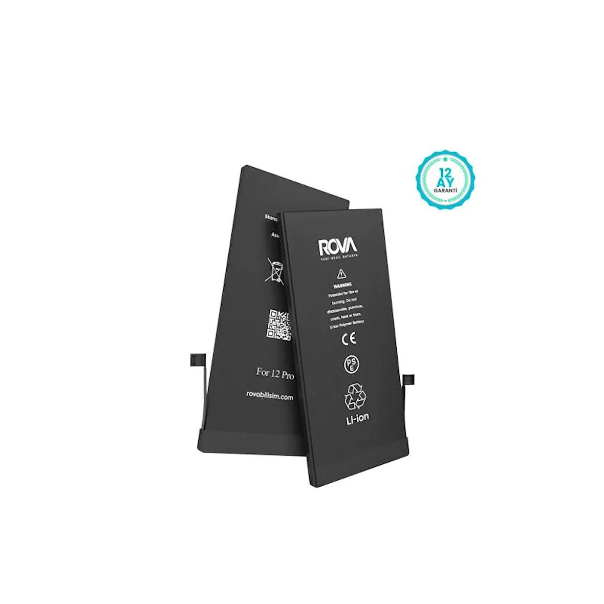 Rova iPhone 12 Pro Batarya 2815 mAh