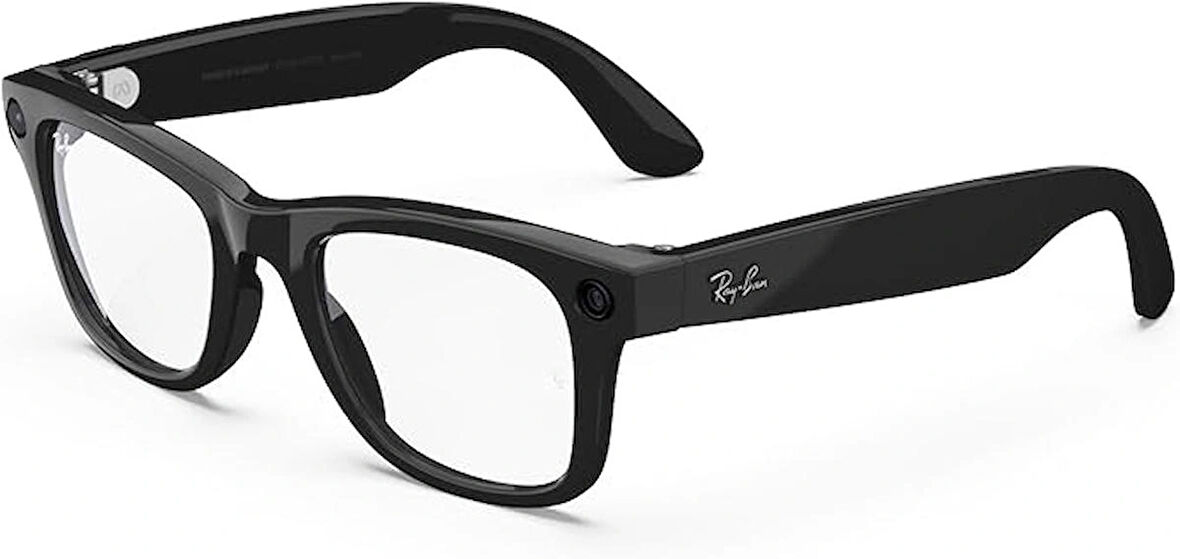 Ray-Ban Meta Wayfarer Akilli Gozluk Parlak Siyah G15 Yesil RW4006