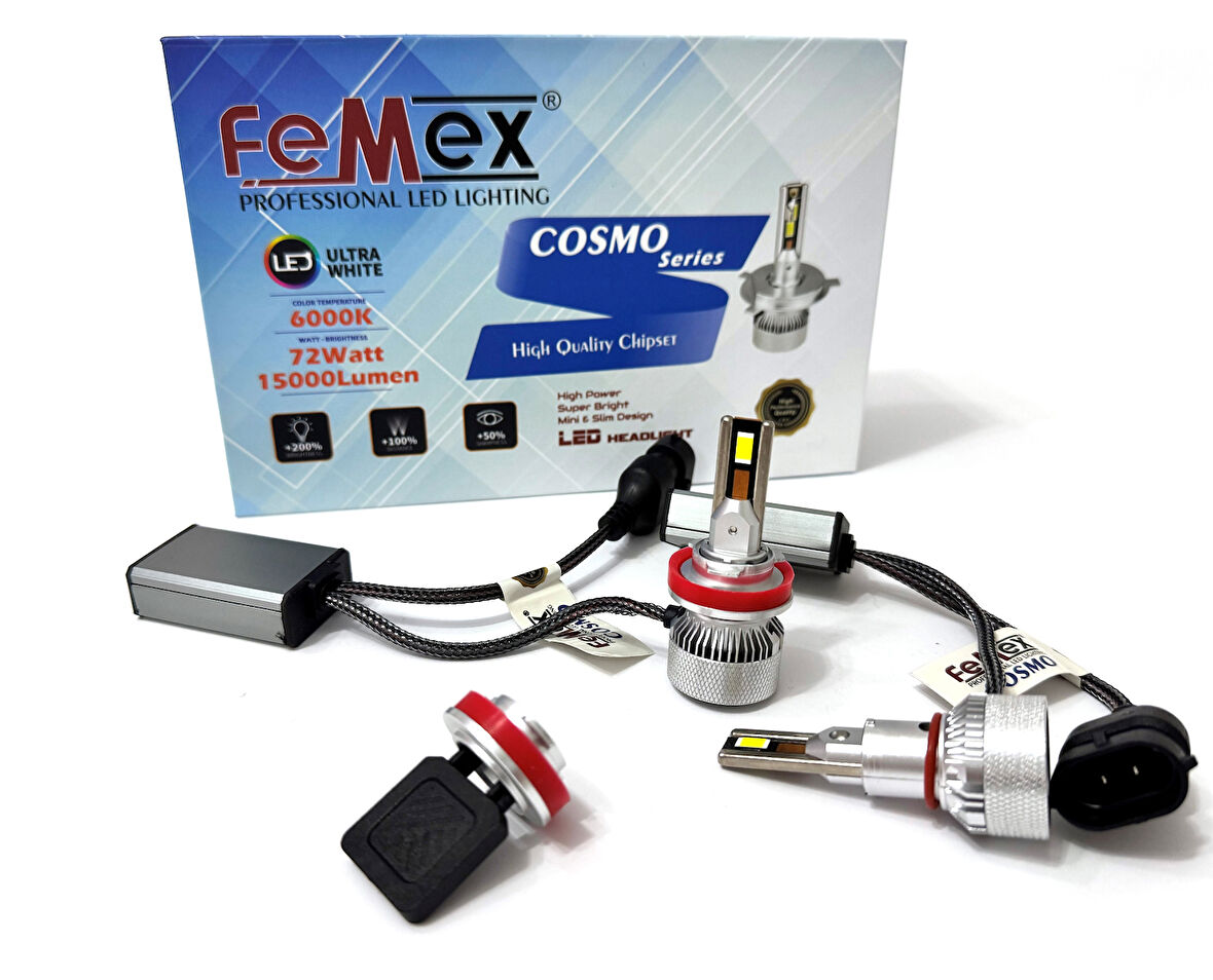 Femex H8/11 Mini Cosmo Led 4575 Chipset 72w 15000LM