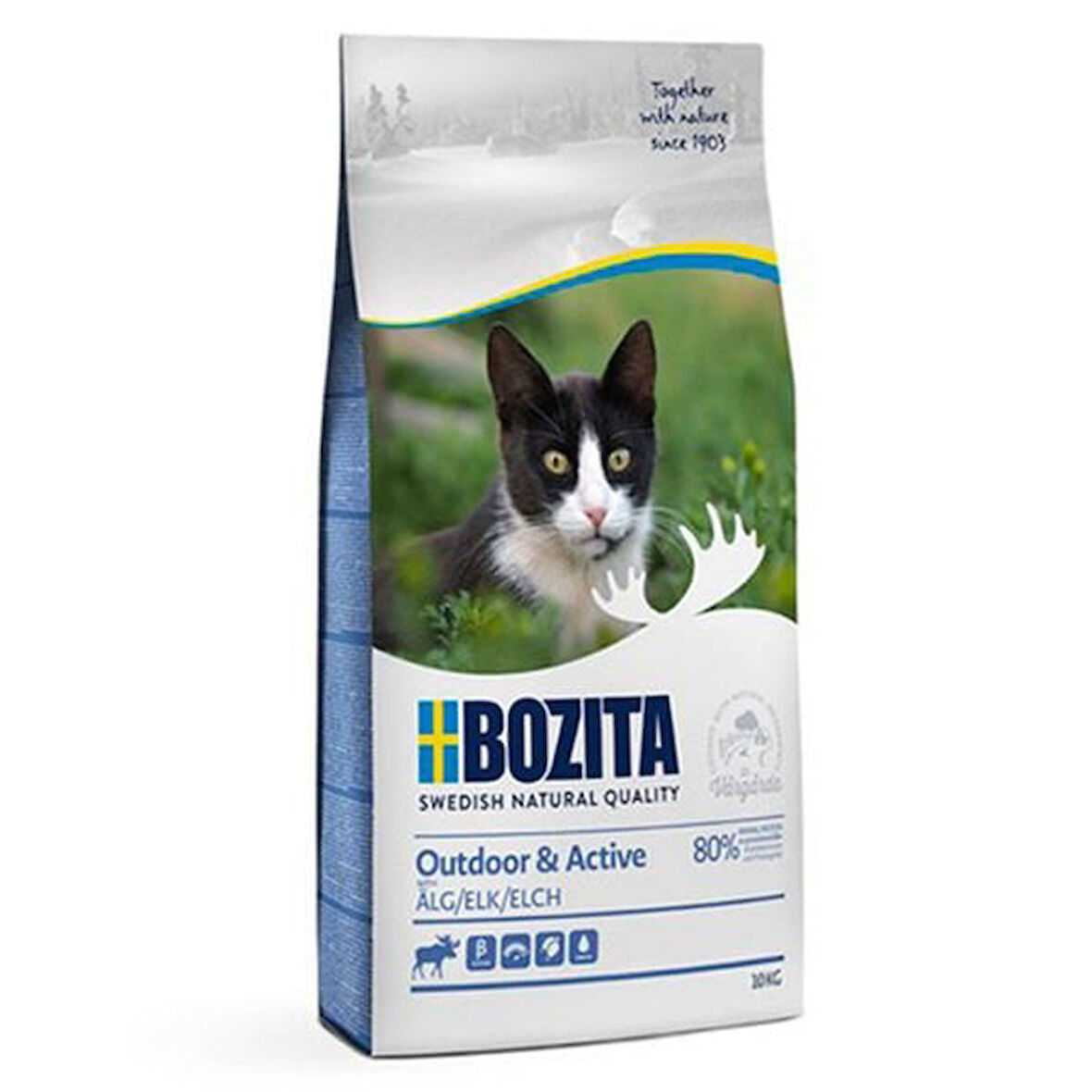 Bozita Outdoor Active Geyik Etli Yetişkin Kedi Maması 10 Kg