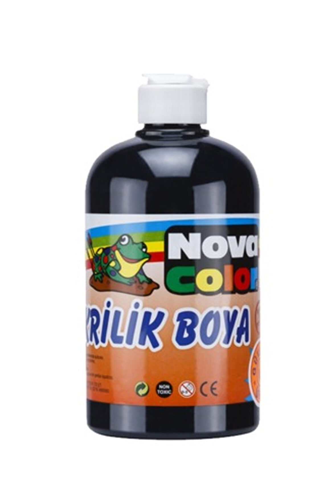 Nova Color Akrilik Boya 500 Gr Siyah Nc-386