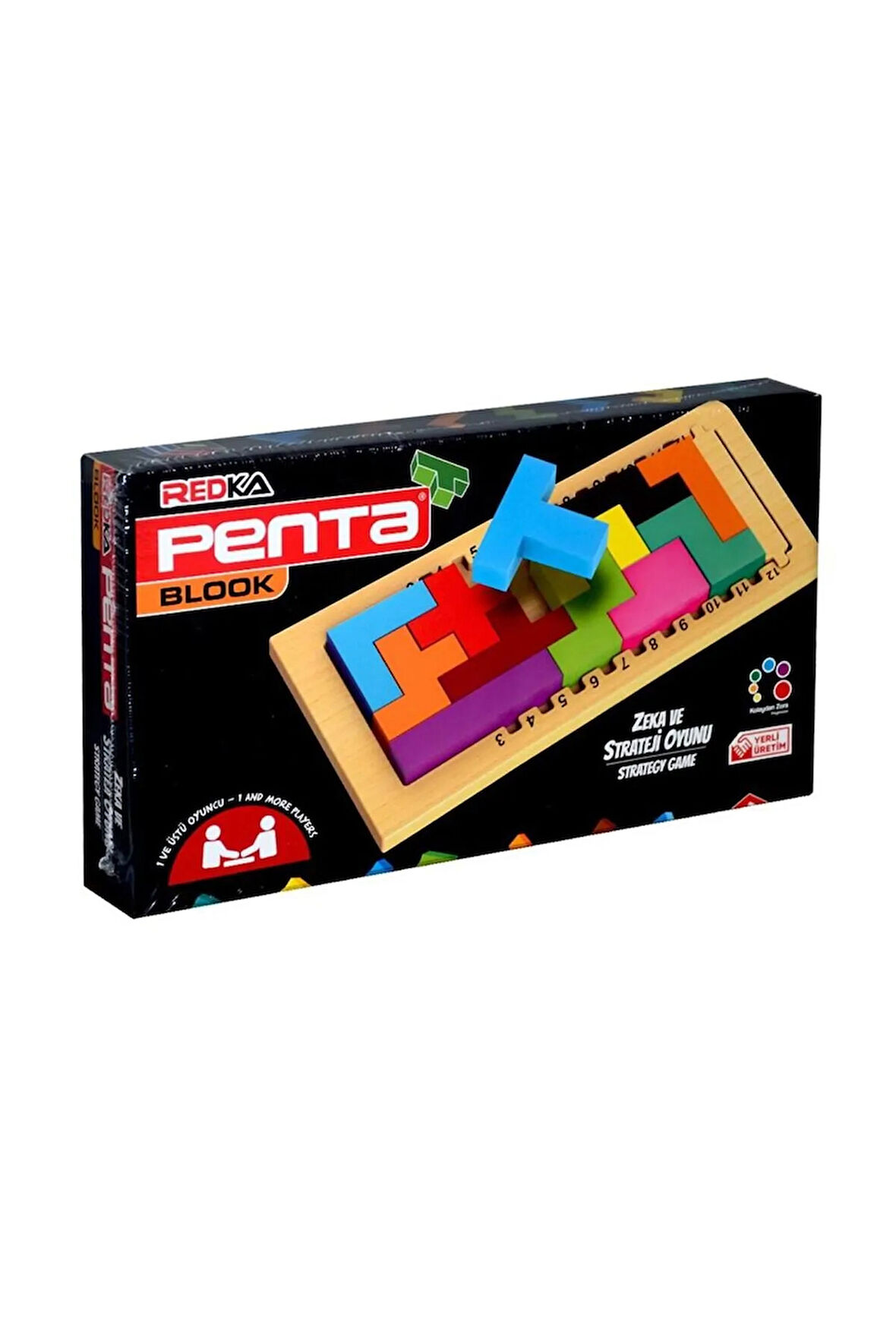 Redka/KumToys Penta Blook Ahşap Akıl Zeka Eğitici Oyuncak