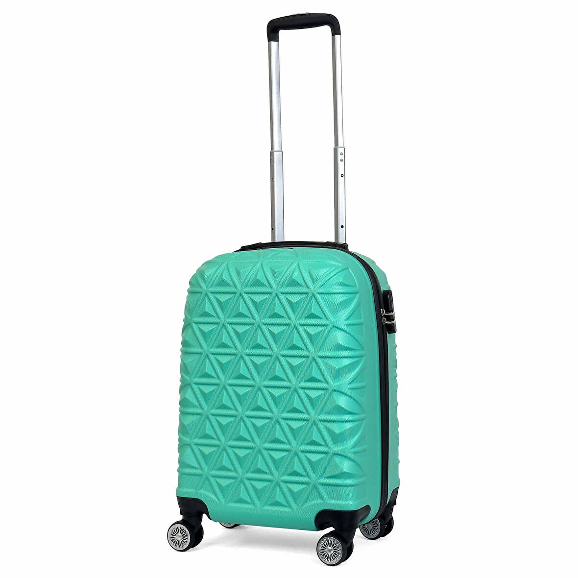 ABS Piramit Canyon Serisi Valiz, Mint - Kabin Boy