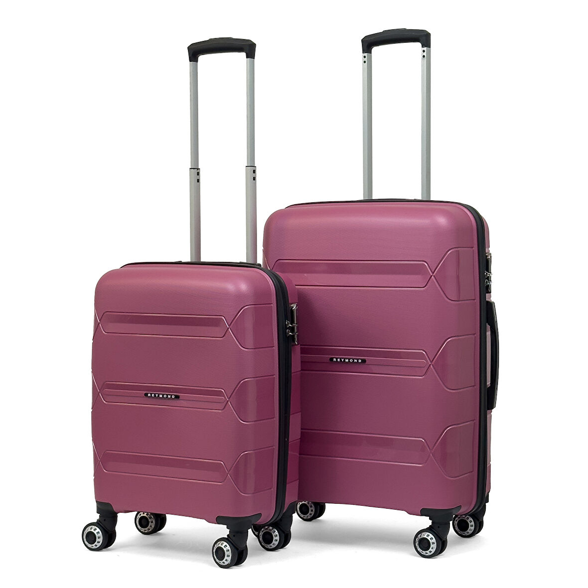 Lucas Polipropilen Kırılmaz Valiz, Kabin Boy&Orta Boy