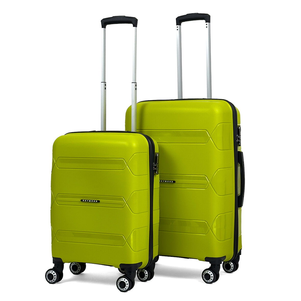 Lucas Polipropilen Kırılmaz Valiz, Kabin Boy&Orta Boy