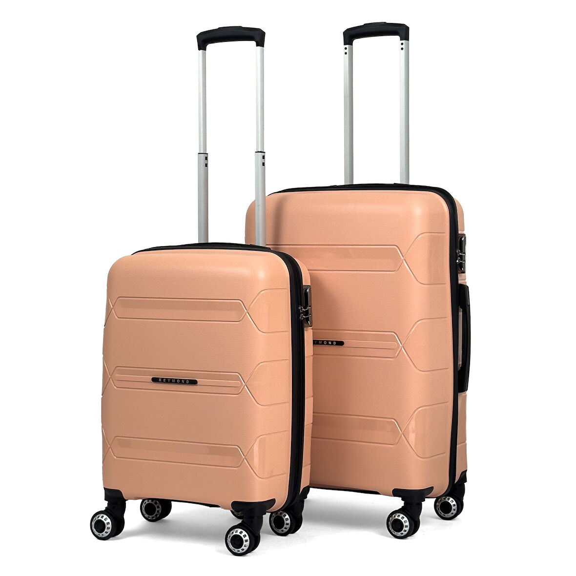 Lucas Polipropilen Kırılmaz Valiz, Kabin Boy&Orta Boy