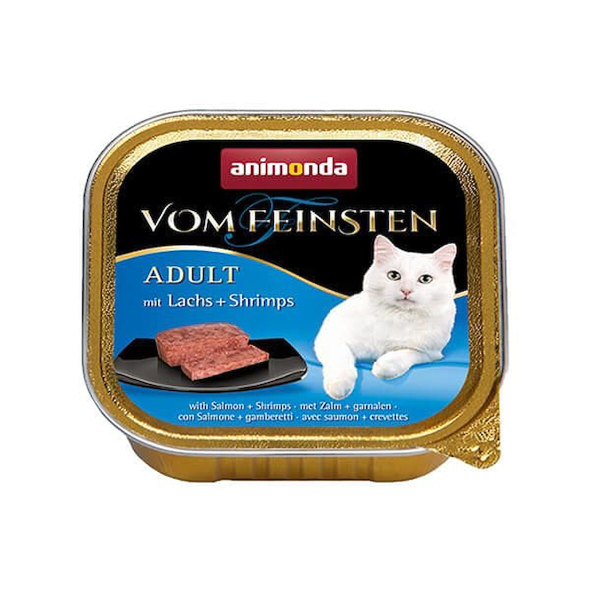 Animonda Somon ve Karidesli Yetişkin Konserve Kedi Maması 100 Gr