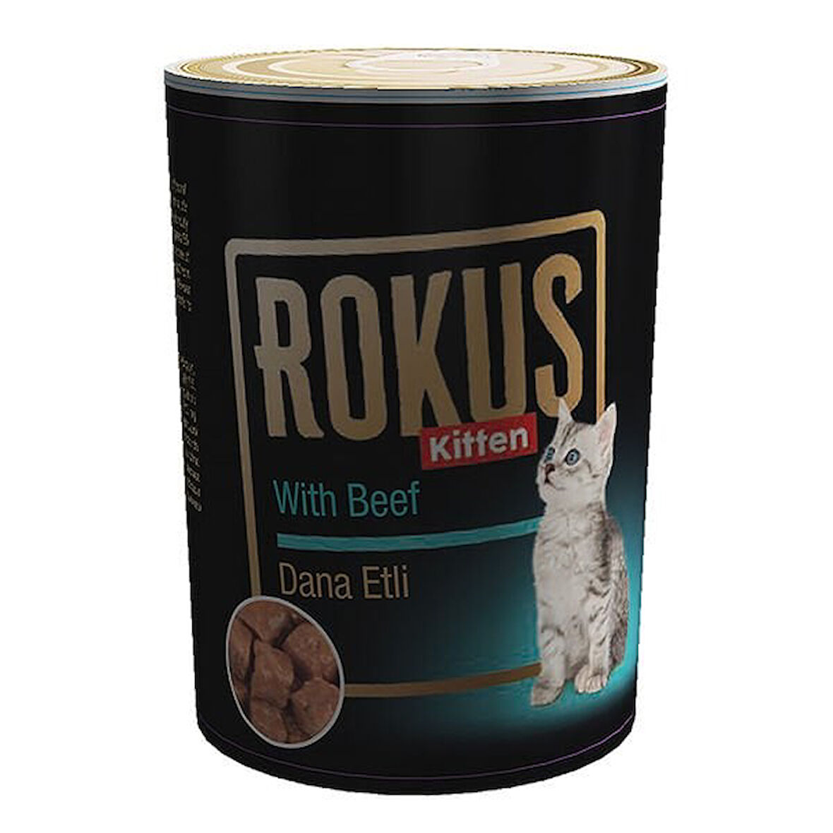 Rokus Tavuklu Yavru Konserve Kedi Maması 410 Gr